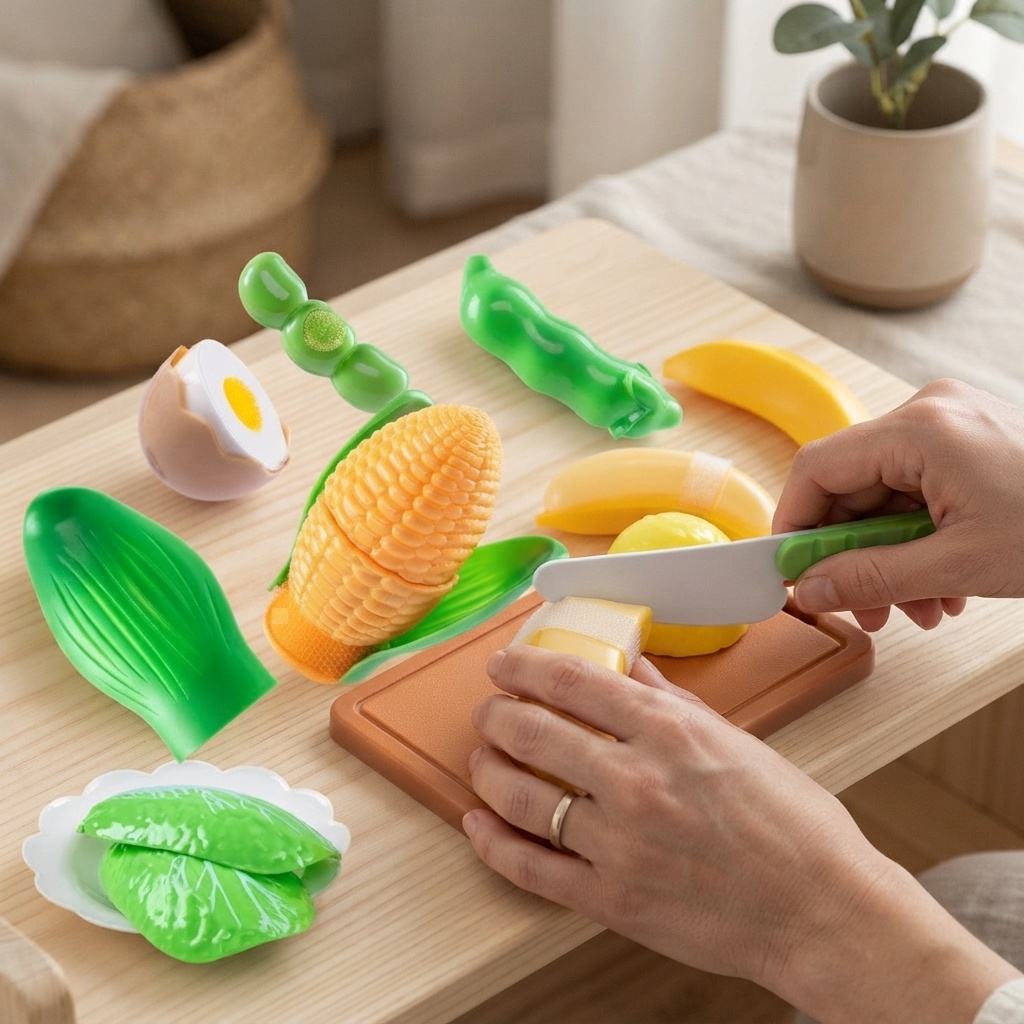 2026 Brinquedo de Comida Monte - Kitchen Kids Baking Set avaliação e preço