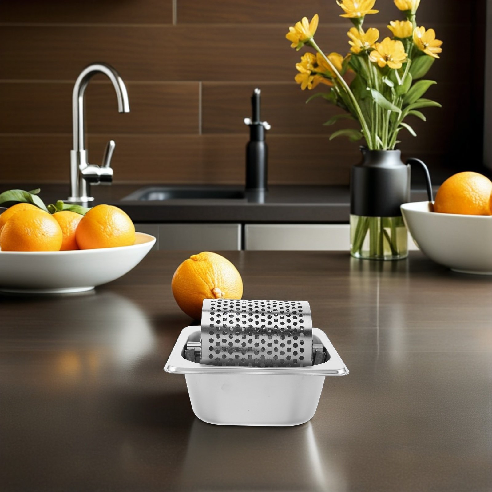 Rolo de Manteiga em Aço Inoxid - Kitchen Roller Baking avaliação e preço