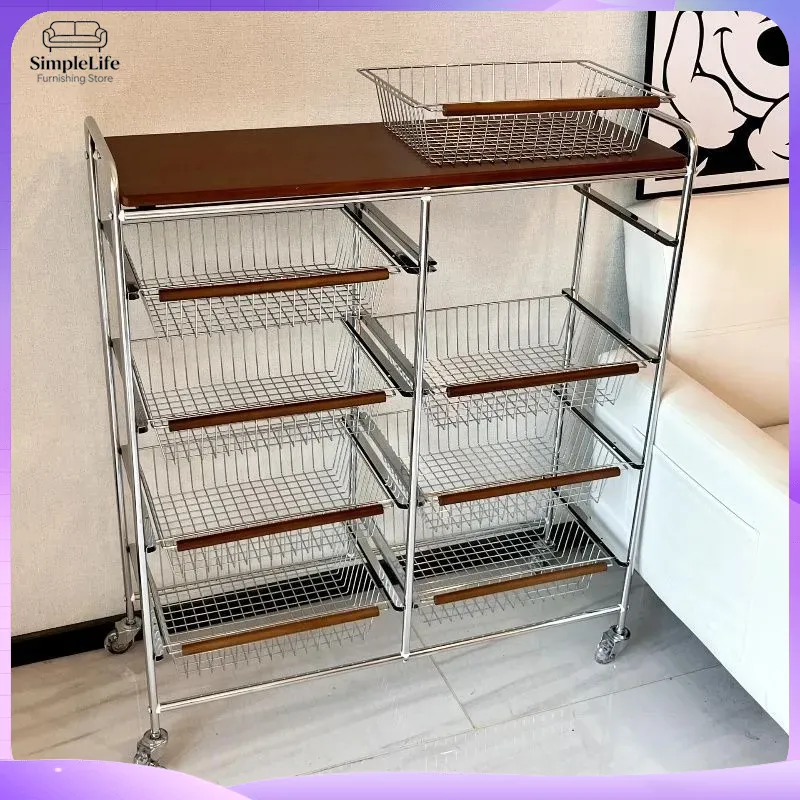 Carrinho de Cozinha Retrô com  - Kitchen Baking Cart avaliação e preço