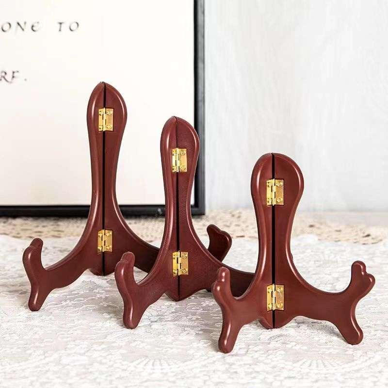 1pc vintage prato de madeira r - Kitchen Baking Rack avaliação e preço