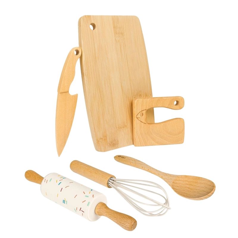 ABUG – Conjunto de facas de ma - Kitchen Kids Baking Set avaliação e preço