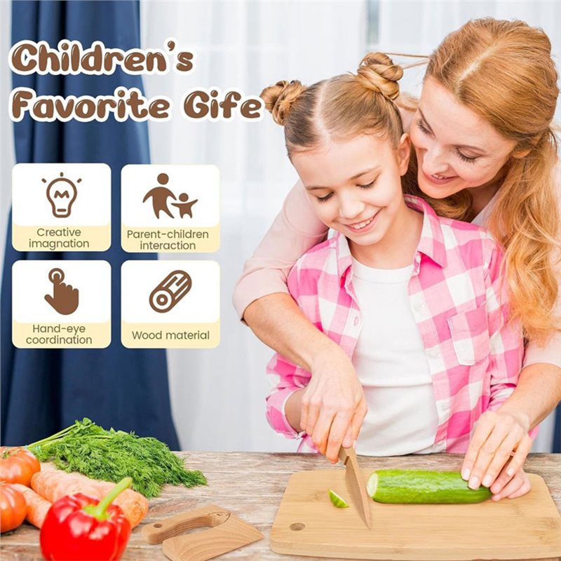 ABUG – Conjunto de facas de ma - Kitchen Kids Baking Set avaliação e preço