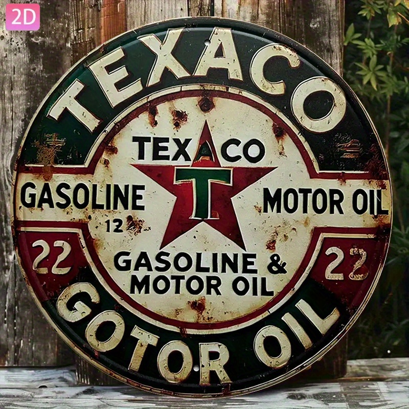 Placa de metal vintage da Texa - Kitchen Uncle avaliação e preço